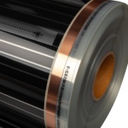 Пленочный теплый пол RXT 310   150 Вт/м2, ширина 100 см, толщина (0,338), (Рулон 100 м) REXANT | Фото 4