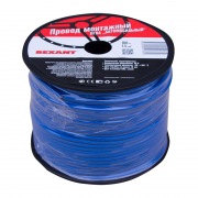 Провод ПГВА 1 х 1. 50мм², 100м, СИНИЙ REXANT | Фото 1