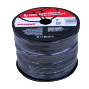 Провод ПГВА 1 х 1. 50мм², 100м, ЧЕРНЫЙ REXANT | Фото 1