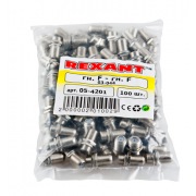 ПЕРЕХОД гнездо F - гнездо F "БОЧКА" REXANT | Фото 1