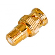 ПЕРЕХОД гнездо F - штекер BNC GOLD REXANT | Фото 1