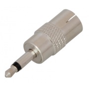 ПЕРЕХОД штекер 3. 5мм mono - гнездо TV REXANT | Фото 1