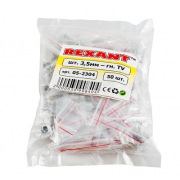 ПЕРЕХОД штекер 3. 5мм mono - гнездо TV REXANT | Фото 2