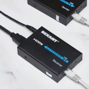 HDMI удлинитель по витой паре RJ-45(8P-8C) кат. 5е/6 120 м REXANT | Фото 13