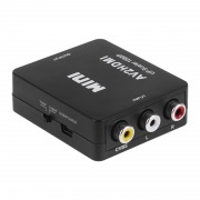 Конвертер 3 RCA на HDMI, пластик, черный REXANT | Фото 1