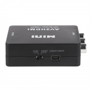 Конвертер 3 RCA на HDMI, пластик, черный REXANT | Фото 4