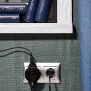 Тройник электрический Шар 220В, 16А черный | Фото 8