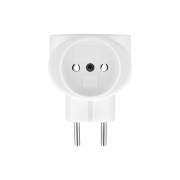 Тройник электрический биметалл 220В,16А белый | Фото 7