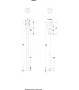 Соединительный кабель (3pin) герметичный (IP67) 3х0.5мм² 300V белый | Фото 9