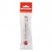 Припой без канифоли ПОС-40 REXANT, 10 г, Ø1.0 мм, (олово 40%, свинец 60%), колба | Фото 4