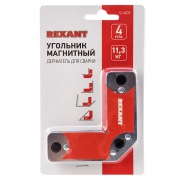 Магнитный угольник-держатель для сварки на 4 угла, усилие 11,3 кг REXANT | Фото 1