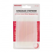 Клеевые стержни REXANT, Ø11 мм, 100 мм, прозрачные, 6 шт., блистер Новинка! | Фото 1