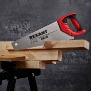 Ножовка по дереву REXANT «Зубец» 350 мм, 7-8 TPI, каленый зуб 2D, двухкомпонентная рукоятка | Фото 7