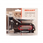 Степлер мебельный металлический со вставками 3 в 1 REXANT | Фото 1