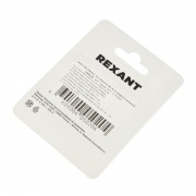 НАКОНЕЧНИК КОЛЬЦЕВОЙ изолированный (НКИ ø3.7мм) 0.5-1.5мм² 10 шт REXANT (БЛИСТЕР) | Фото 3