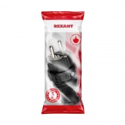 Вилка прямая влагозащищенная, с/з, 16 А, IP44 каучук REXANT | Фото 9