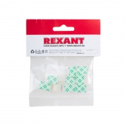 Площадка самоклеящаяся c клипсой под шлейф REXANT (ПКШ) 17х12 мм, упаковка 10 шт. | Фото 3