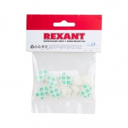 Площадка самоклеящаяся c клипсой под шлейф REXANT (ПКШ) 20х14 мм, упаковка 10 шт. | Фото 3