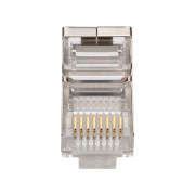 Rexant Разъем сетевой LAN на кабель, штекер 8Р8С (Rj-45), под обжим, в экране, (10шт.) | Фото 3