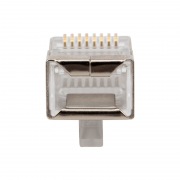 Rexant Разъем сетевой LAN на кабель, штекер 8Р8С (Rj-45), под обжим, в экране, (10шт.) | Фото 4