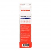 Алкалиновая батарейка AAA/LR03 экономичная упаковка 24 шт. REXANT | Фото 2