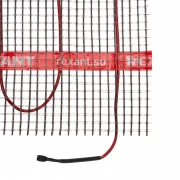 Тёплый пол (нагревательный мат) REXANT PRO (RNX -1,0-220 площадь1,0 м² (0,5х2.0 м)), 220 Вт, двухжильный с экраном | Фото 3