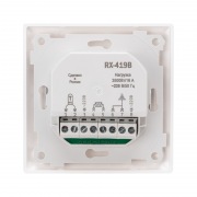 Терморегулятор сенсорный REXANT RX-419B, белый, совместим с Legrand серии Valena | Фото 3