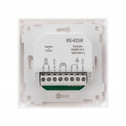 Терморегулятор сенсорный программируемый REXANT RX-421H,белый, совместим с Legrand серии Valena | Фото 3