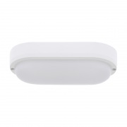 Светильник светодиодный пылевлагозащищенный REXANT ЖКХ-01 овал 18 Вт 1800 Лм 196 мм IP65 6500 K | Фото 1