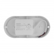 Светильник светодиодный пылевлагозащищенный REXANT ЖКХ-01 овал 18 Вт 1800 Лм 196 мм IP65 6500 K | Фото 5