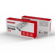 Источник питания 220 V AC/12 V DC 12,5 A 150 W с разъемами под винт, без влагозащиты (IP23) | Фото 1