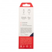 Кабель REXANT USB-Lightning 2.4 A, 1 м, синяя нейлоновая оплетка | Фото 3