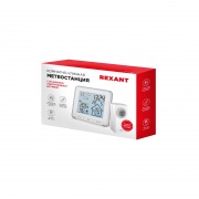  Метеостанция REXANT S637B с ЖК-экраном и беспроводным датчиком | Фото 2