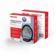 Антенна REXANT комнатная «Активная» для цифрового телевидения DVB-T2, Ring-50  | Фото 1
