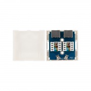 Розетка компьютерная внешняя, 2-порта RJ-45 (8P8C), FTP экранированная, категория 6, REXANT | Фото 3