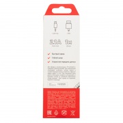 Кабель REXANT USB-Lightning 2 A, 1 м, матовая сталь | Фото 3