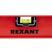 Уровень алюминиевый «Рельс» 800 мм, 3 глазка (1 поворотный) REXANT | Фото 2