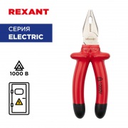 Плоскогубцы комбинированные REXANT 180 мм, диэлектрические до 1000 В | Фото 1
