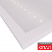 Панель ГОСТ! универсальная светодиодная REXANT 19 мм ОПАЛ 1200х180 40 Вт 180–260 В IP20 3300 Лм 6500 K холодный свет | Фото 3