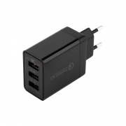 Сетевое зарядное устройство-переходник REXANT 3xUSB адаптер, 30W черное | Фото 3