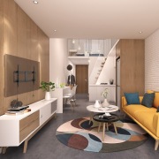 Кронштейн для телевизора 43"-90" дюймов, наклонный REXANT серия HOME | Фото 1