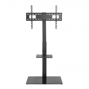 Напольная стойка с кронштейном для телевизора 37"-70" дюймов REXANT с дополнительной полкой для медиаоборудования серия Profi | Фото 3