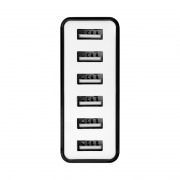 Сетевое зарядное устройство REXANT 6хUSB, 1000mA, черное | Фото 4