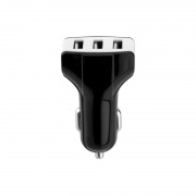 Зарядное устройство в прикуриватель REXANT 3 x USB, 1000mA, черное | Фото 3