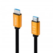Кабель REXANT HDMI - HDMI 2.0, 2 м Gold | Фото 1