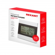 Метеостанция комнатная REXANT  с алюминиевой рамкой  | Фото 2