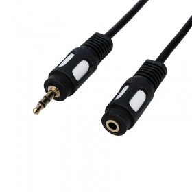 REXANT Шнур 3.5 Stereo Plug-3.5 Stereo Jack 5М (GOLD)