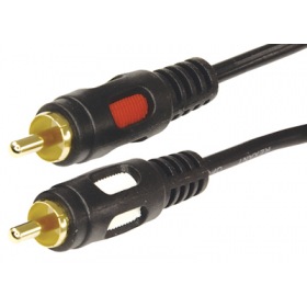 REXANT Шнур 2RCA Plug - 2RCA Plug 1.5М (GOLD)