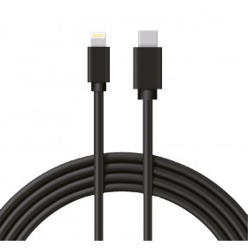 REXANT Кабель Type-C – Lightning, 3A, 1м, ПВХ, черный REXANT 