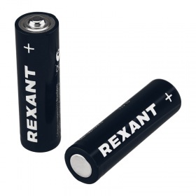 REXANT Батарейка алкалиновая AA/LR6 пальчиковая 1,5В блистер 4 шт. REXANT